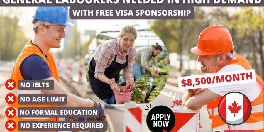 Unlock Your Canadian Dream: Free Visa And Labour Jobs For All In 2024 